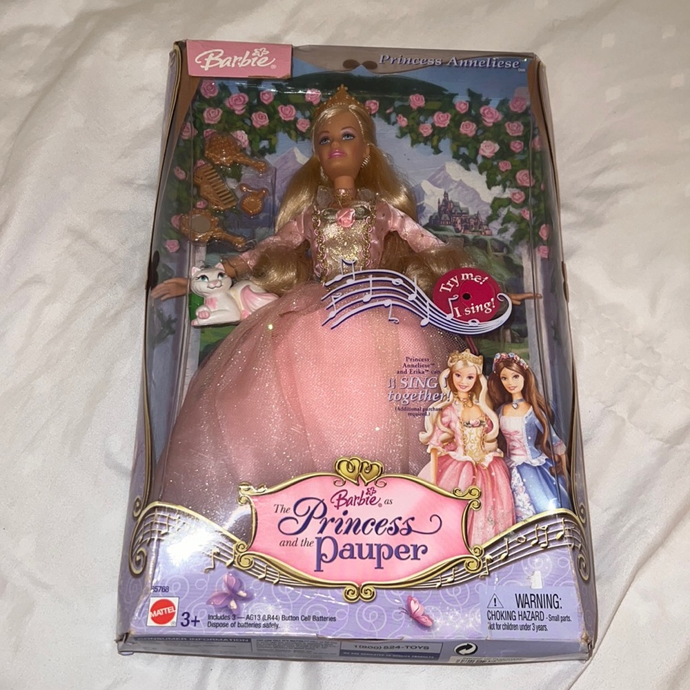 Barbie Princess Anneliese Doll Barbie as The Princess and The Pauper 2004 Mattel
